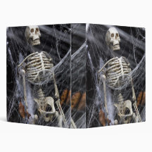 Skeleton 3 Ring Binders