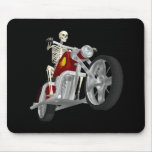 Skeleton Biker / Bike Rider: 3D Model: mousepads