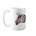 Skeleton Biker / Bike Rider: 3D Model: mugs