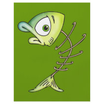 Skeleton Bone Fish Flyer