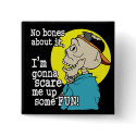 Skeleton Bones Halloween Buttons button