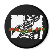 Skeleton Boy magnets