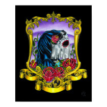 Skeleton Bride Print
