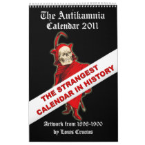 Skeleton Calendar 2011 - Antikamnia by Crucius