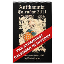 Skeleton Calendar 2011 - Antikamnia - Crucius