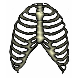 Skeleton Chest Shirt
