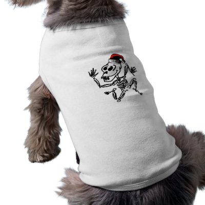 Skeleton Christmas pet clothing