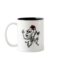 Skeleton Christmas Coffee Mug