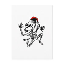 Skeleton Christmas Postcards