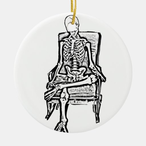 skeleton christmas tree ornaments zazzle skeleton christmas tree ornaments zazzle
