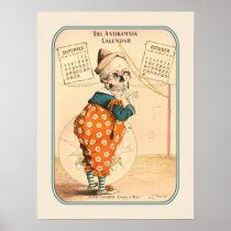 Skeleton Clown - "This Looks Easy" Posters