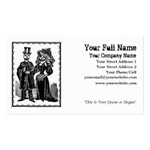 Skeleton Couple - Business Card (Customize)