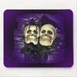 Skeleton Couple-Marriage Stationary Mousepads