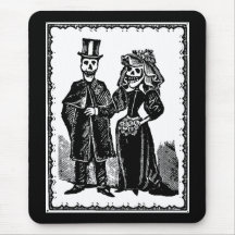 Skeleton Couple - Mousepad (Customize)