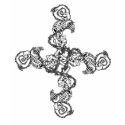 Skeleton Cross T-shirt