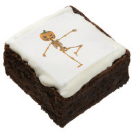 Skeleton Dancer Square Brownie