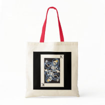 SKELETON FACE CARD bags by Tragetees SKELETON FACE CARD bags