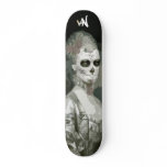 skeleton girl skateboard decks