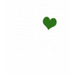 Skeleton Green Heart Tshirts