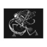 Skeleton Guitarist -crouch Post Cards