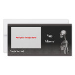 Skeleton - Halloween Photo Card