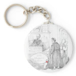 Skeleton Hands Out Life Assurance Policy Key Chains
