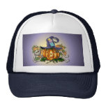 SKELETON, HAT & JACK by SHARON SHARPE