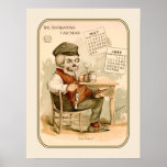 Skeleton Having A Drink posters