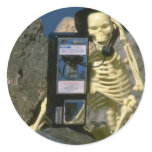 Skeleton Humor Sticker