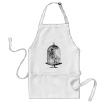 Skeleton in a Birdcage aprons
