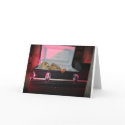 skeleton in coffin cards
