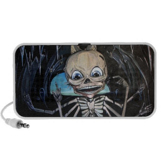 Skeleton in the Caves Horizontal iPhone Speaker