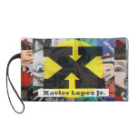 Skeleton in the caves / Xavier Logo bag Wristlet Clutch