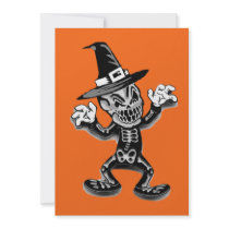 Skeleton Invatation invitations