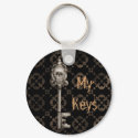 Skeleton Key 2 Keychain by 13BlackCatsDesigns Skeleton Key 2 Keychain