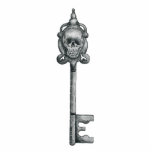Skeleton Key 2 Keychain Sculpture photo sculptures