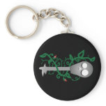 Skeleton Key Key Chain