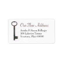 Skeleton Key New Address Label