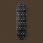 Skeleton Key Pattern Skateboard skateboards
