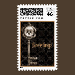 Skeleton Key Postage Stamp stamps