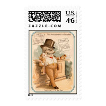Skeleton Lawyer: Antikamnia - Practacing at Bar Postage Stamp