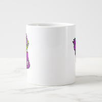 Skeleton looking alien robot purple.png 20 oz large ceramic coffee mug