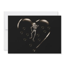 Skeleton Love Hearts Announcements