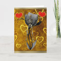 Skeleton Love Valentine card