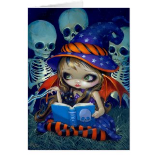 "Skeleton Magic" Greeting Card