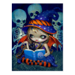 "Skeleton Magic" Postcard postcards