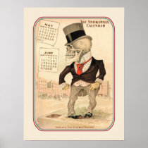 Skeleton Man - Antikamnia Posters