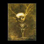 "Skeleton Man" by Odilon Redon (1840-1916) postcards
