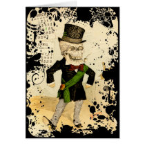 Skeleton Man - St. Patrick's Day Cards