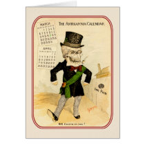 Skeleton Man - St. Patrick's Day Card